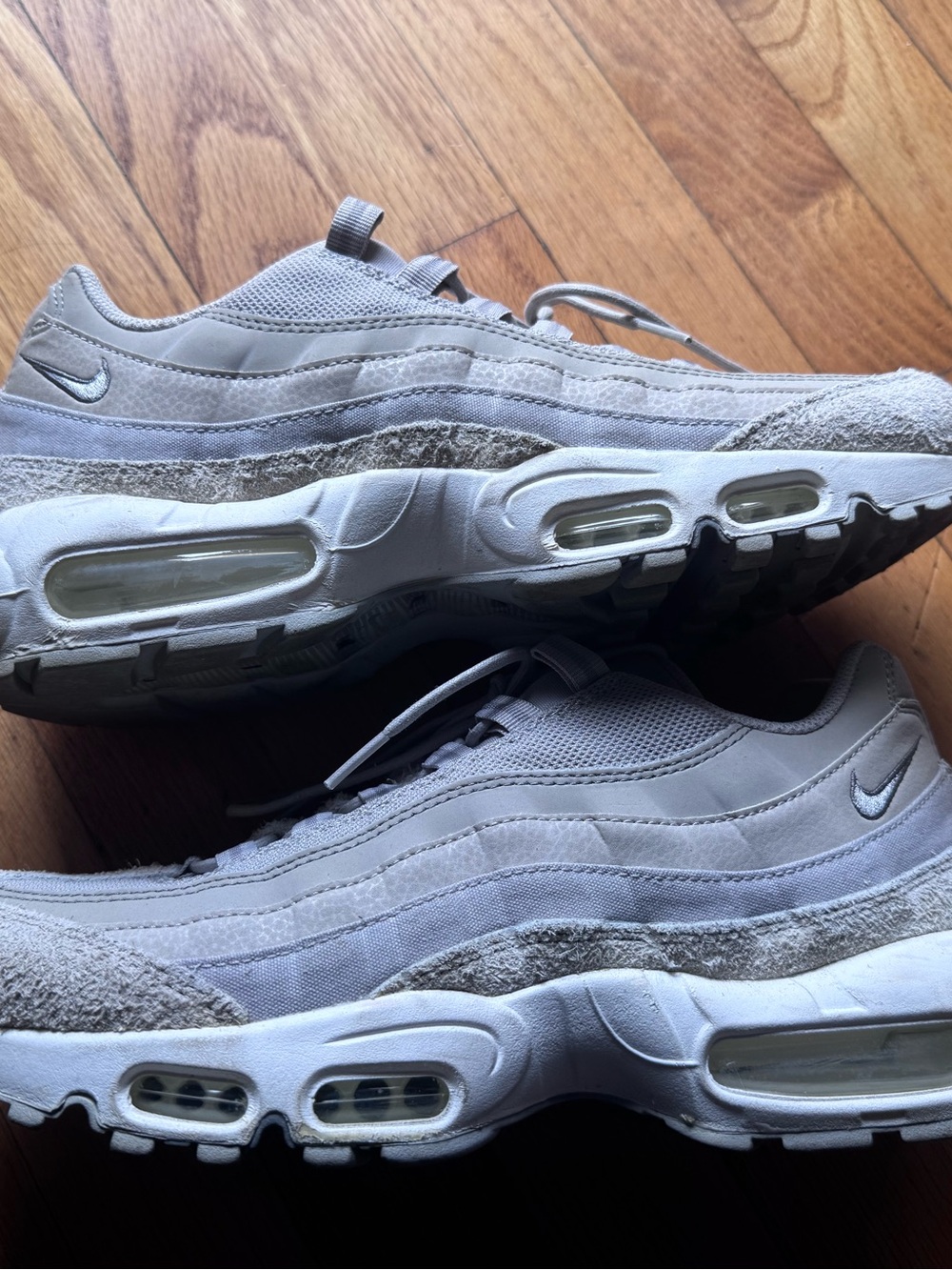Nike Men’s Air Max 95 Sneakers - Light Gray